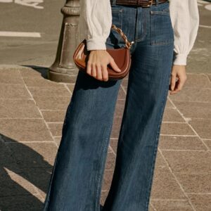 Women's Sevilla High-Rise Wide-Leg Jeans