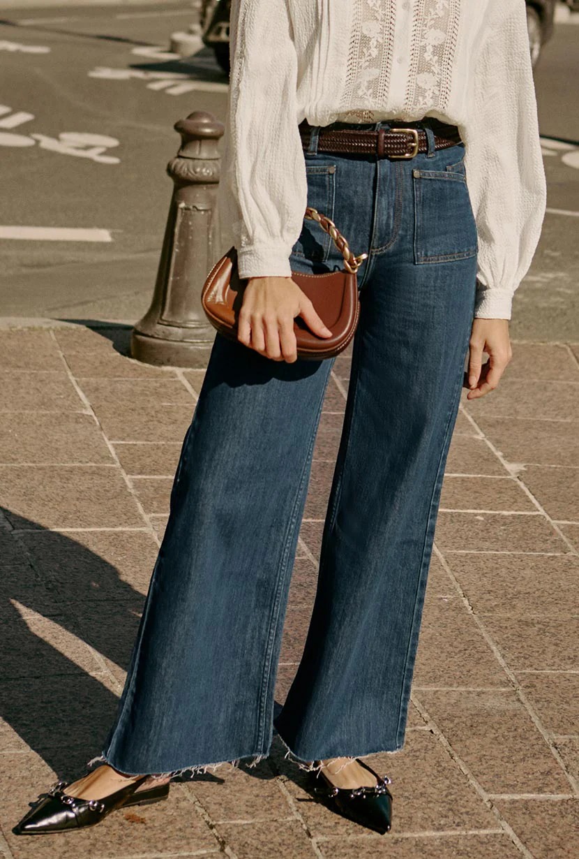Women's Sevilla High-Rise Wide-Leg Jeans